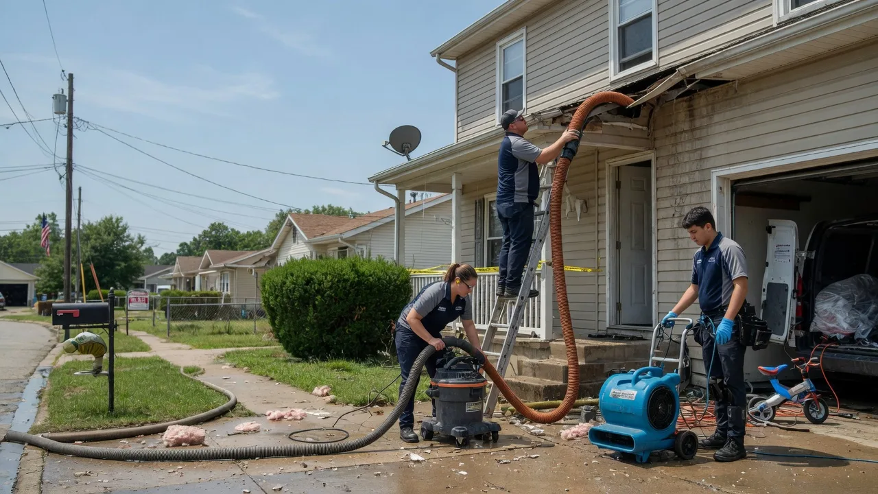 Water Damage Restoration in Adamsville, TN near me